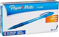 Vista 8 de Paper Mate® Profile - Bolígrafos retráctiles, negrita (0.069 pulgadas), negro, 2