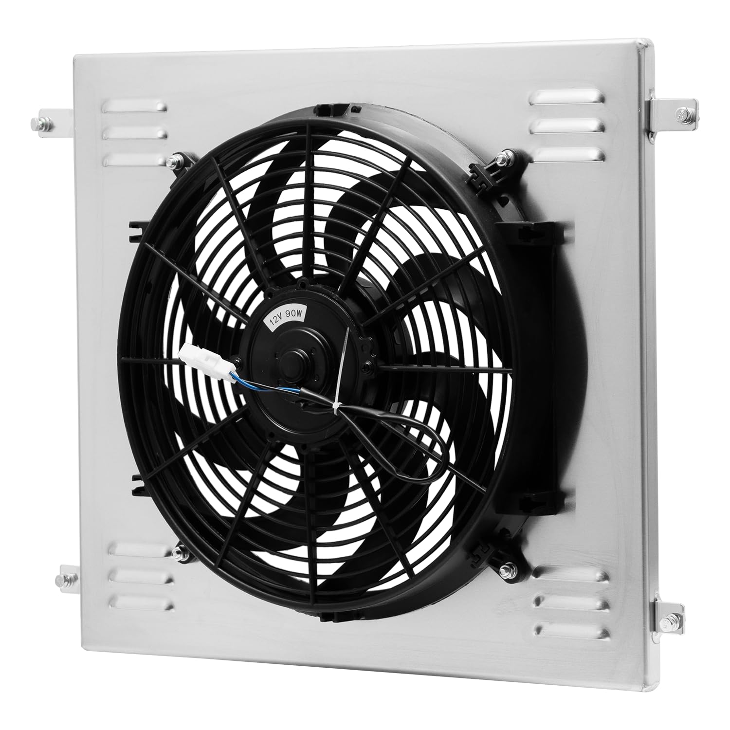 Radiator Shroud Fan for 1955-1957 1956 Ford Thunderbird Y-Block V8 Engine Electric Fan with Relay kit