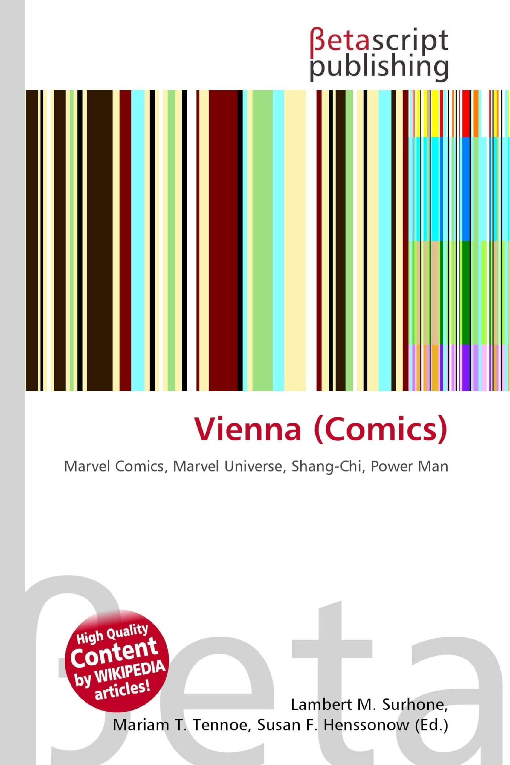 Vienna (Comics): Marvel Comics, Marvel Universe, Shang-Chi, Power Man