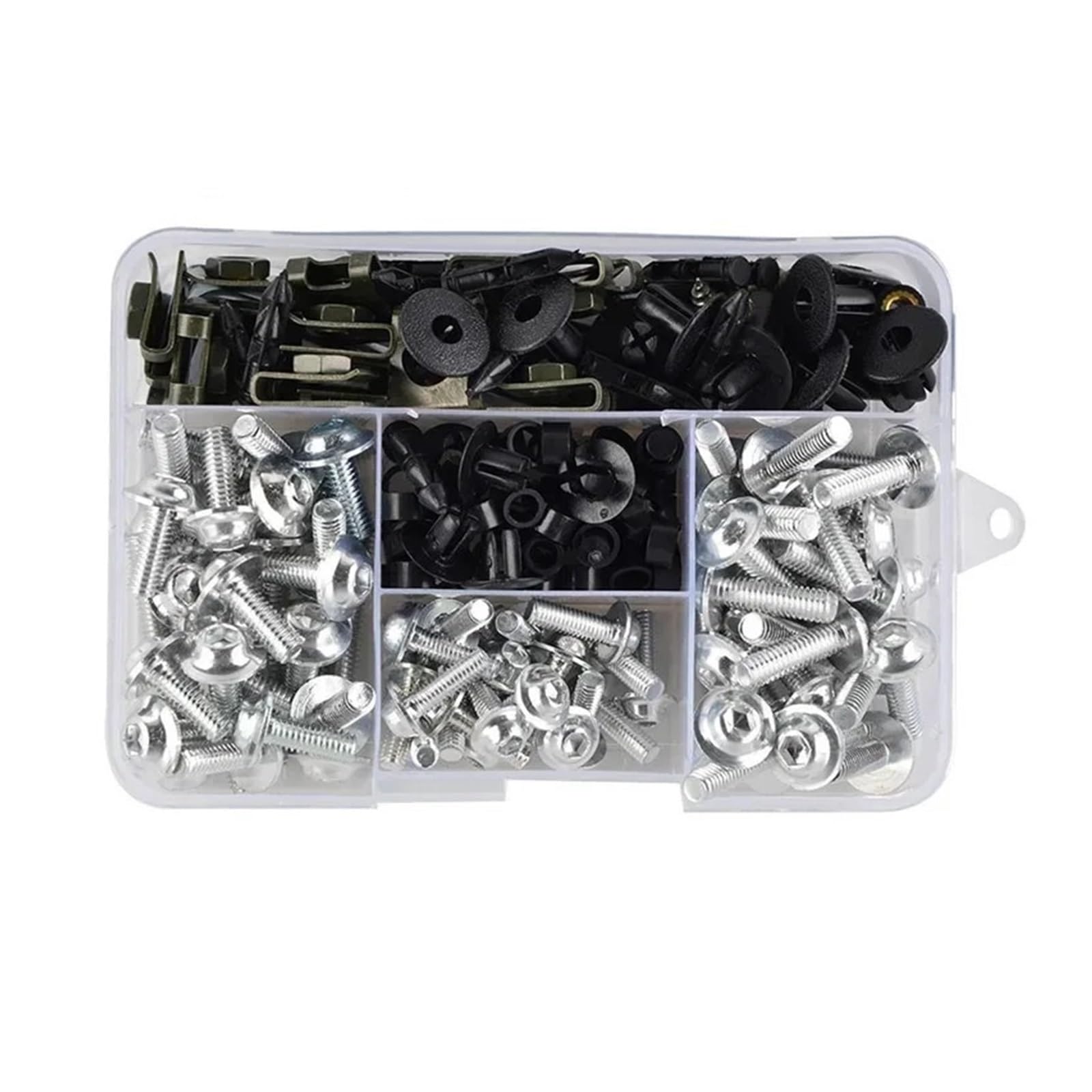 Viti carena moto Per YZ250F YZ250 YZ250FX YZ250X YZ450FX 195 Pezzi Accessori Per Motociclette Kit Bulloni Viti Parabrezza Carenatura Dadi Clip | F