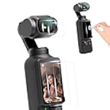 Lens Screen Protector for Xtra muse/DJI Osmo pocket 3 screen protector(4Pack),Xtra muse camera/Osmo pocket 3 screen protector for Xtra muse/pocket 3 accessories,Tempered Glass,OLED Display, Ultra HD