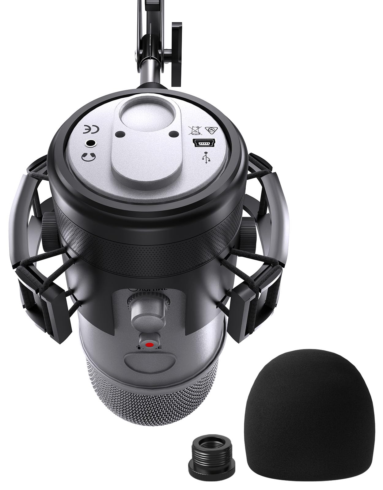 Blue Yeti ・マイクアームセット Amazon.co.jp: Etour マイクショックマウント Blue Yeti 対応 ウィンド