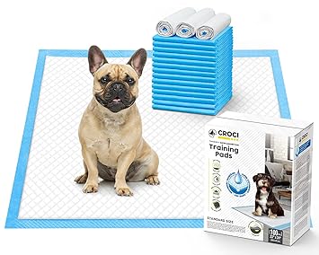 Croci 23x24in Disposal Dog Pee Pad, 100 Counts