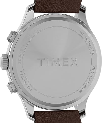 Miniatura 5 de Timex Expedition Field Chronograph 43mm Mens Analog Watch INDIGLO Backlight Durable Comfortable Adjustable Strap Rugged Outdoor Watch 100M Water