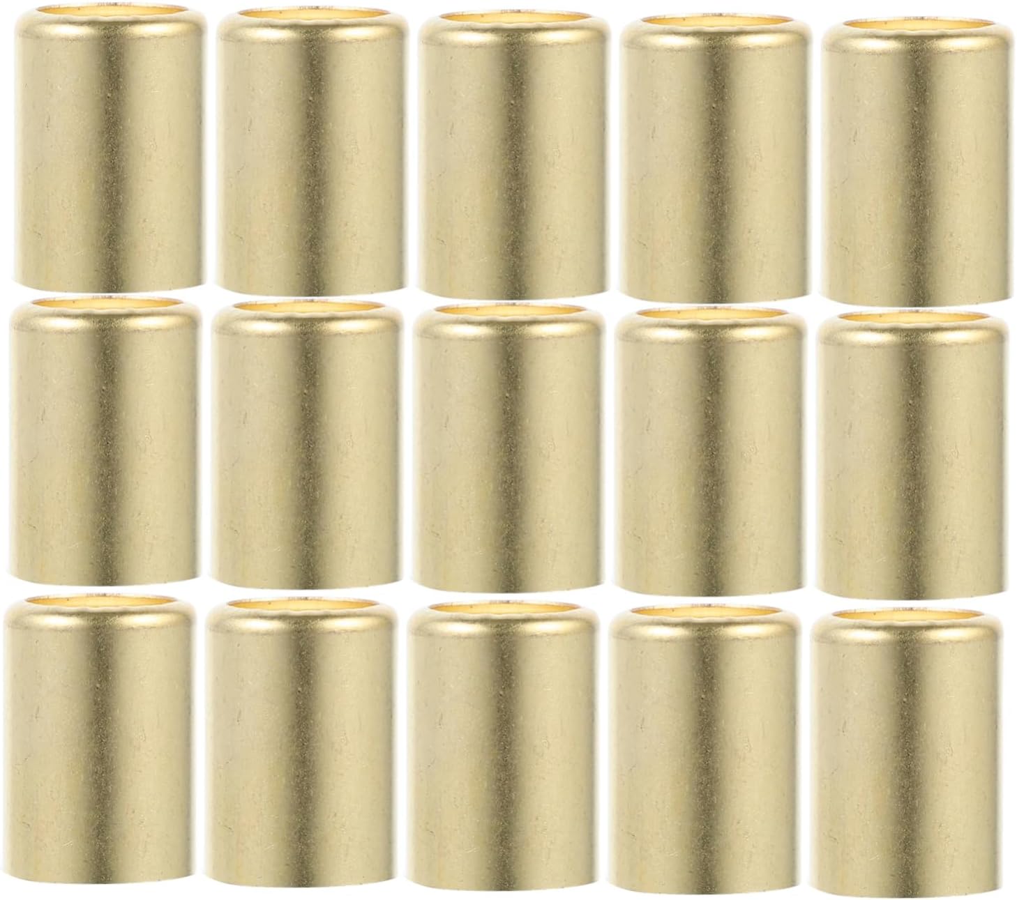 balacoo 50pcs Air Hose Sleeve Ferrules Tube Fittings Compression Inserts for Hose Repair Versatile for Pneumatic Hydraulic Welding