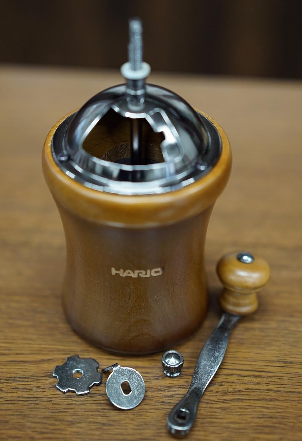 HARIO MCD-2 Hand Grinding Coffee Mill, Dome