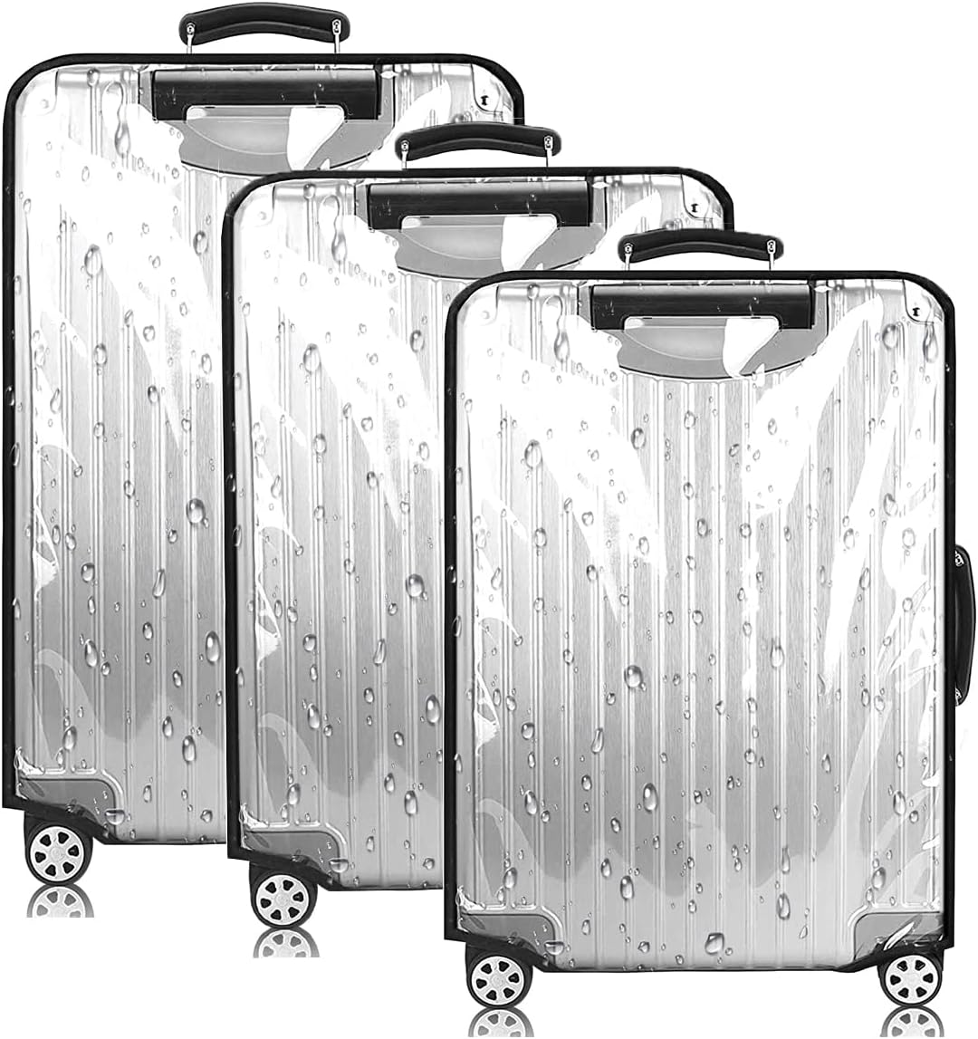 Mannikesi Luggage Cover Clear PVC Suitcase Covers Luggage