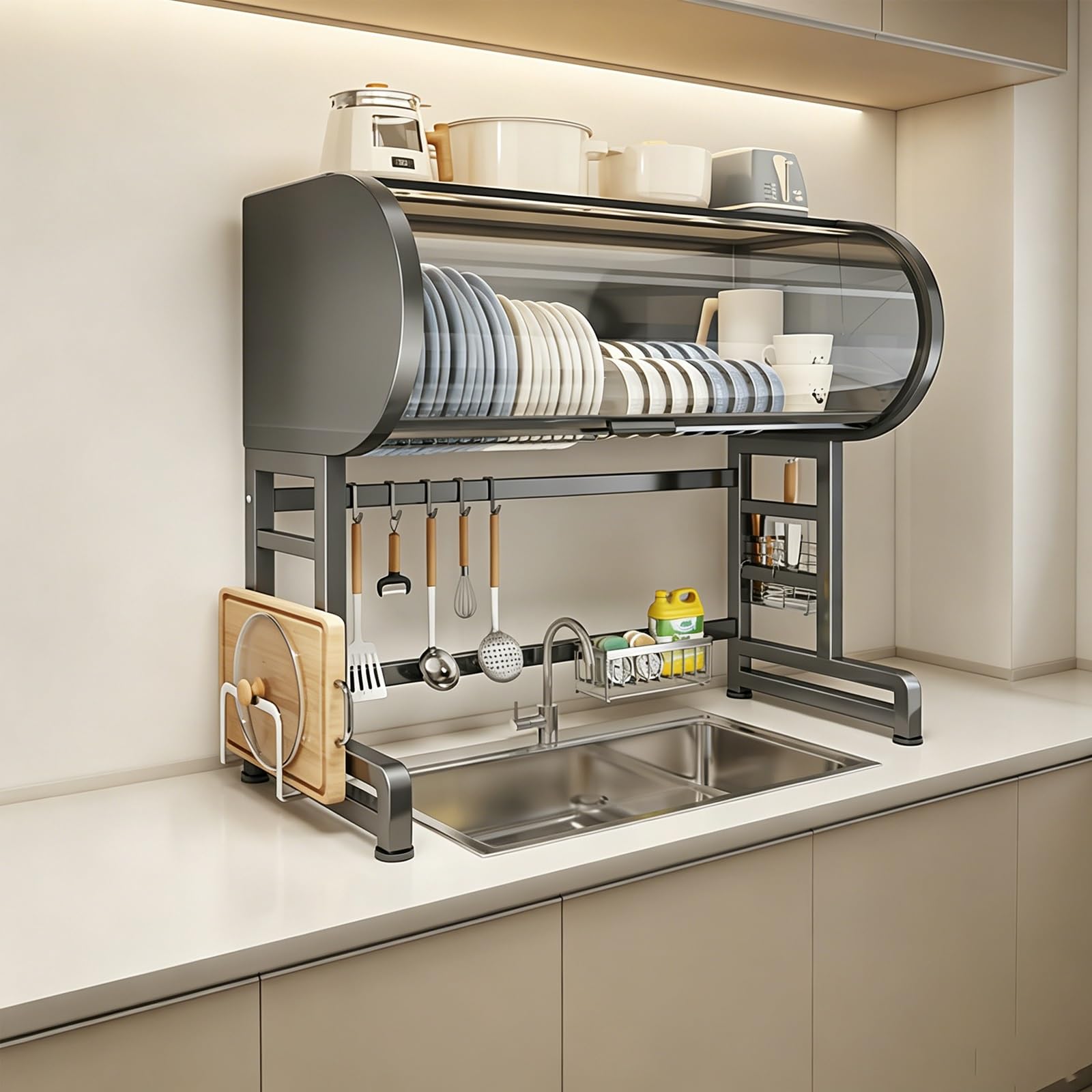Scolapiatti Sopra Lavello,Scolapiatti Grande Salvaspazio Piano Cucina