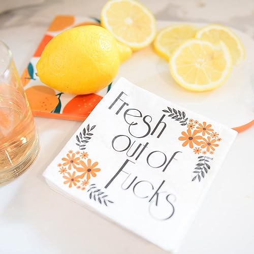 Miniatura 62 de Twisted Wares - Divertidas servilletas de cóctel - Perfectas para cualquier celebración de 5 x 5 pulgadas (paquete de 20) (por favor, mezclar) POR