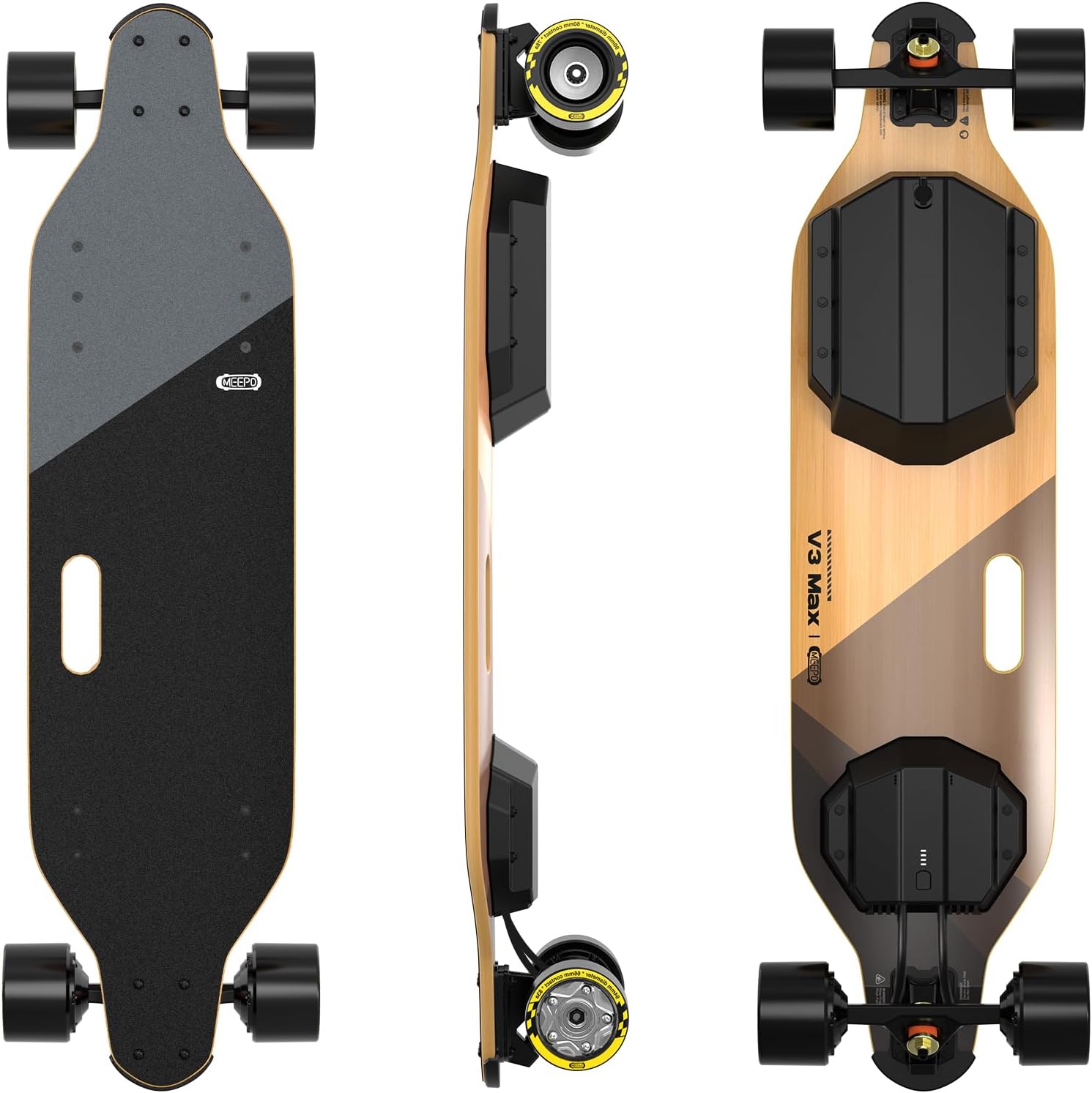 Campus V3 Series/Envy Electric Skateboard with Remote, Top Speed Up to 29 Mph, 4 Speed Smooth Braking, Easy Carry Handle Design, Suitable for Adults & Teens