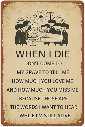 Multi Functional Fun Metal Signage Decoration Retro Wall Metal Tin Sign Wall Decor Funny Vintage Tin Sign Poster For Cafe Bar Restaurant Supermarket