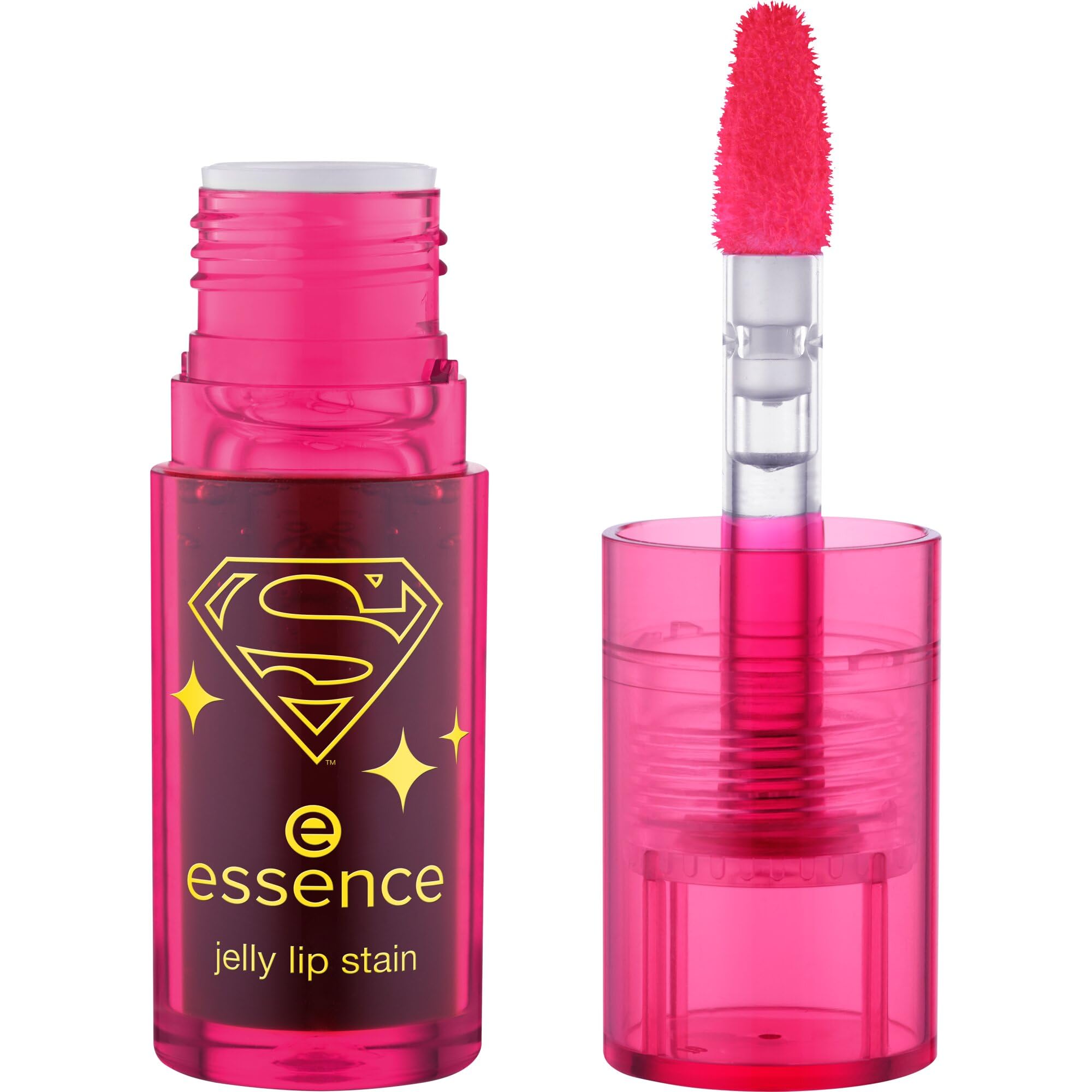 essence Superman tinta labbra in gel, lunga durata, asciugatura rapida, risultato istantaneo, gel (4g)