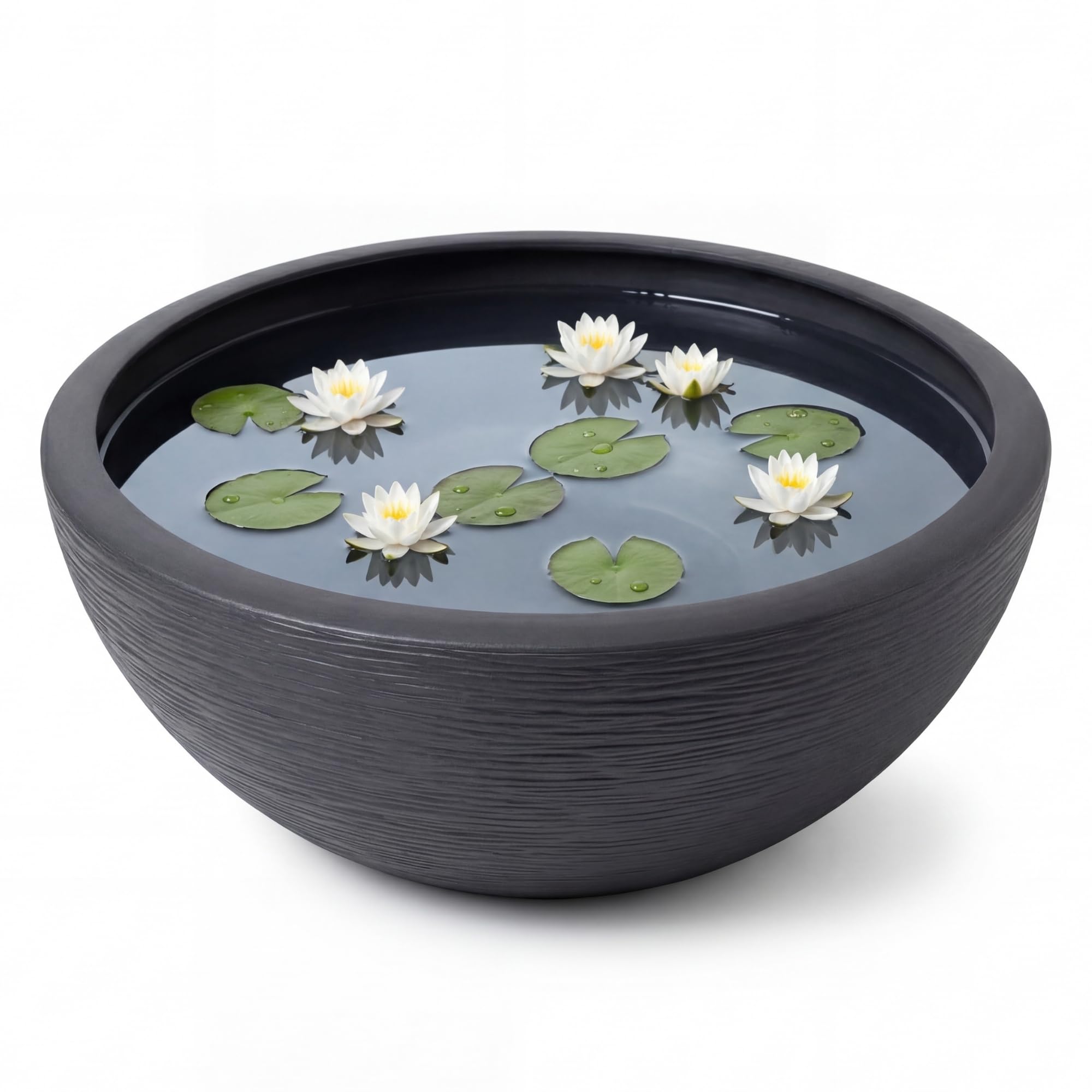 BigDean XL Pflanzschale 59cm x21cm DXH ideal auch als Brunnenschale