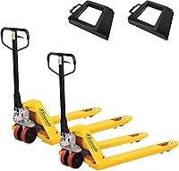 5Seconds 5500 lb Pallet Jack 2-Pack: 27x48 Heavy-Duty Forks for Warehouse, Factory & Retail Use