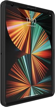 OtterBox iPad Pro 12.9 (3rd generation 2018/4th generation 2020/5th generation 2021/6th generation 2022) Defender Case, Ultra Sturdy Case with Integrated Screen Protector, Tested 2 Times According to Military Standards, Black