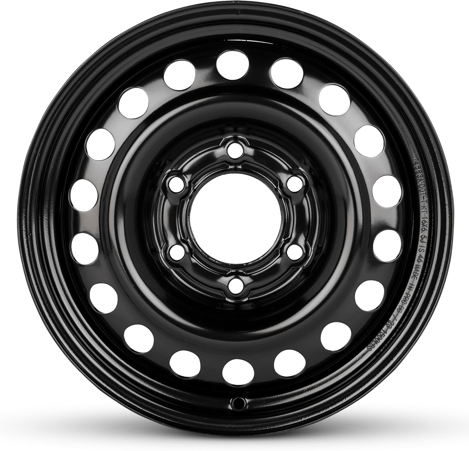 For 2006-2014 Kia Sedona 16 Inch Painted Black Rim - OE Direct Replacement - Road Ready Car Wheel
