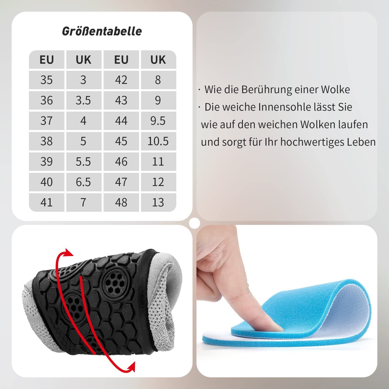 KOWAYI Unisex Zapatillas de Estar por casa Comodidad Interior Pantuflas Hombre Mujer Suave Antideslizante Slipper
