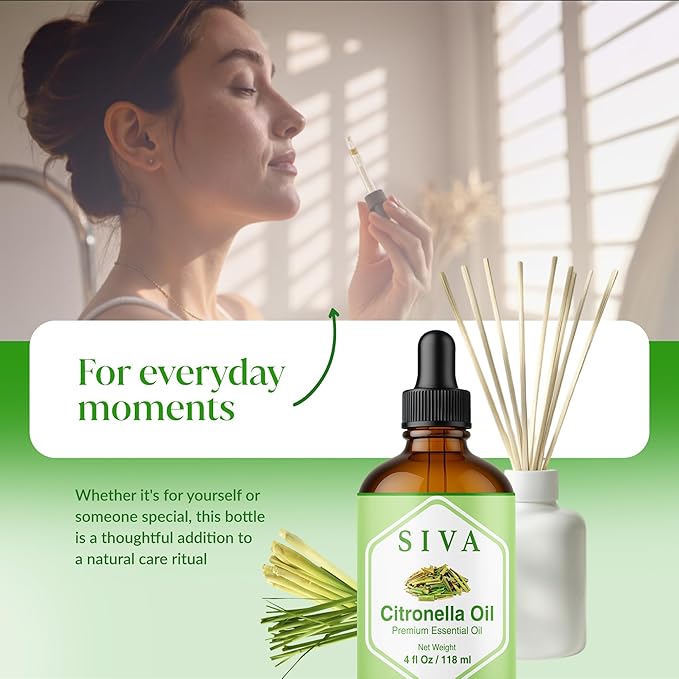 Aceite Esencial de Citronela Siva - 118 ml - 100% Natural miniatura 7