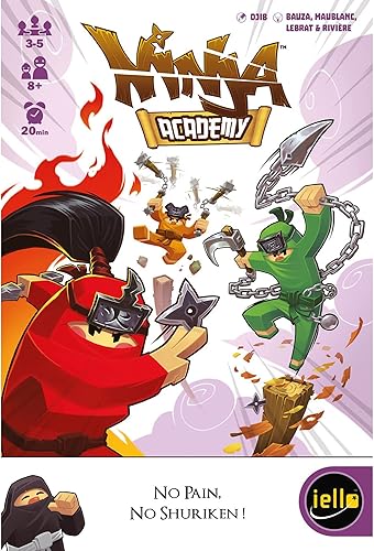 Miniatura 8 de Ninja Academy - Mini juegos, niños y familia, juegos Iello, a partir de 8 años, 3-5 jugadores, 20 minutos