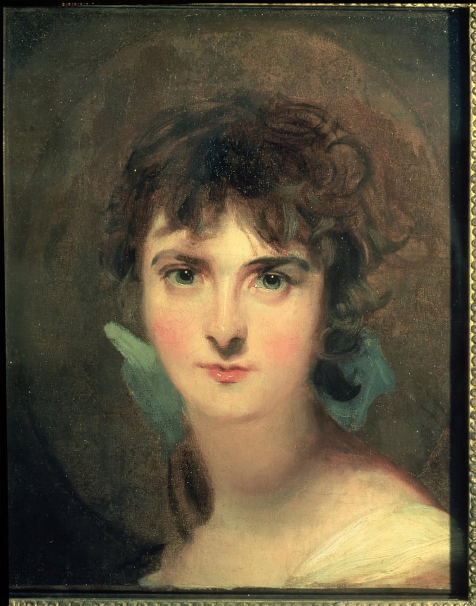 ARTXLXXBN Famous Print Painting Colorful Art Print Portrait of Sally Siddons by Lawrence Canvas Art Decorations for Home Decor 60x90cm