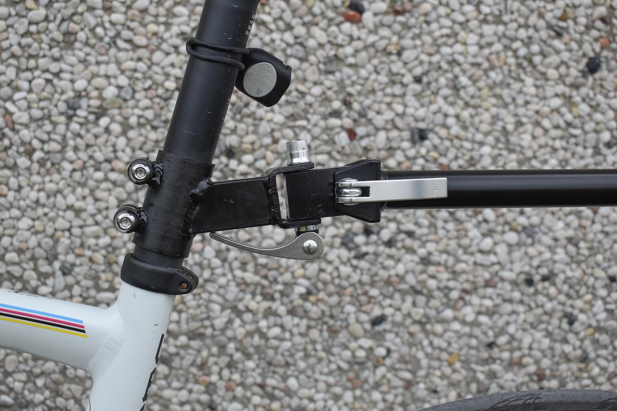 Remorque vélo Mono-Roue avec Sac et Amortisseur