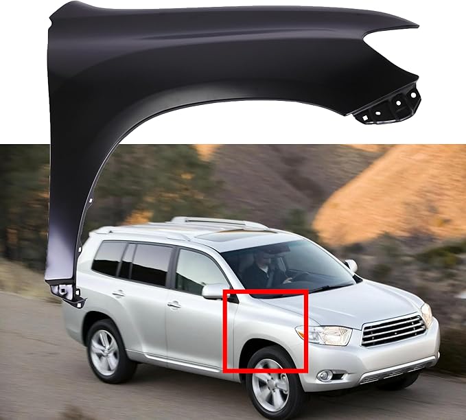 Amazon.com: Fender Front Right Passenger Side Compatible with 2008-2010 ...