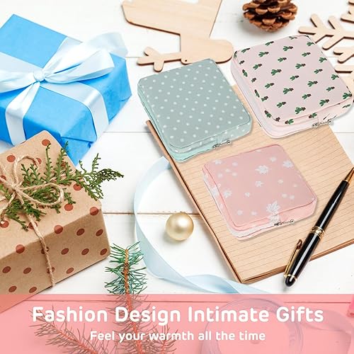 Miniatura 6 de Bolsa de período de 3 piezas,Bolsa de período,Bolsa de almacenamiento de servilletas sanitarias, Cactus de arce y hoja