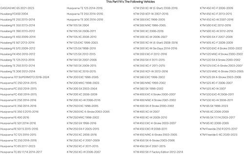 Miniatura 4 de Tusk Billet Race Estriberas compatibles con KTM 300 XC 2006-2016300XC-W 2008-2016250 SX 1998-201665 SX 1998-2023
