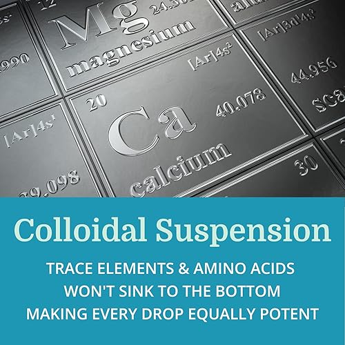 Miniatura 7 de Morter Trace Minerals en suspensión coloidal (paquete de 2) Morter HealthSystem Best Process Alkaline  Elementos traza densos en nutrientes,