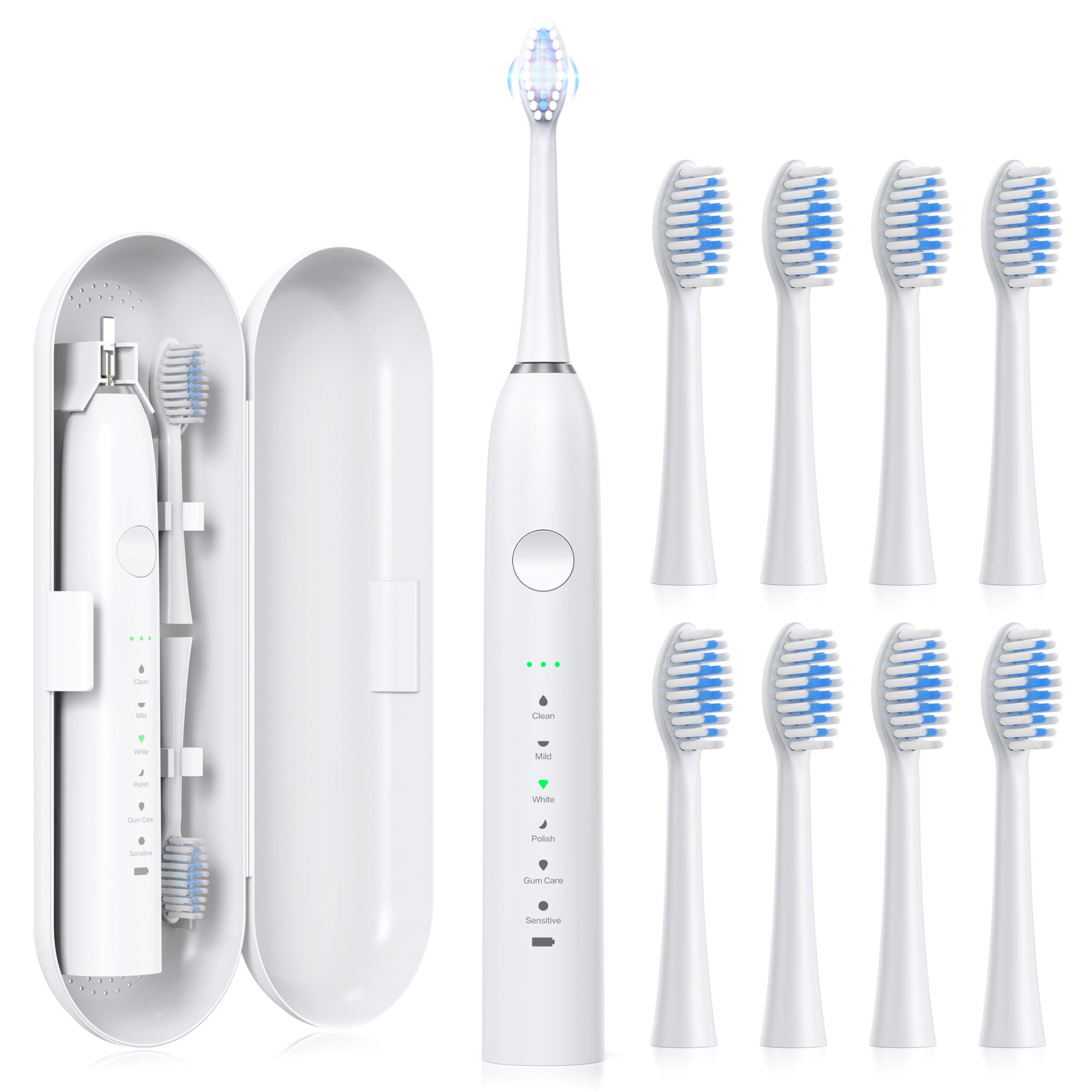 電動歯ブラシ DFO2 IPX7防水 6モード Amazon.co.jp: 電動歯ブラシ 音波式 電動ハブラシ横振り IPX7防水 6