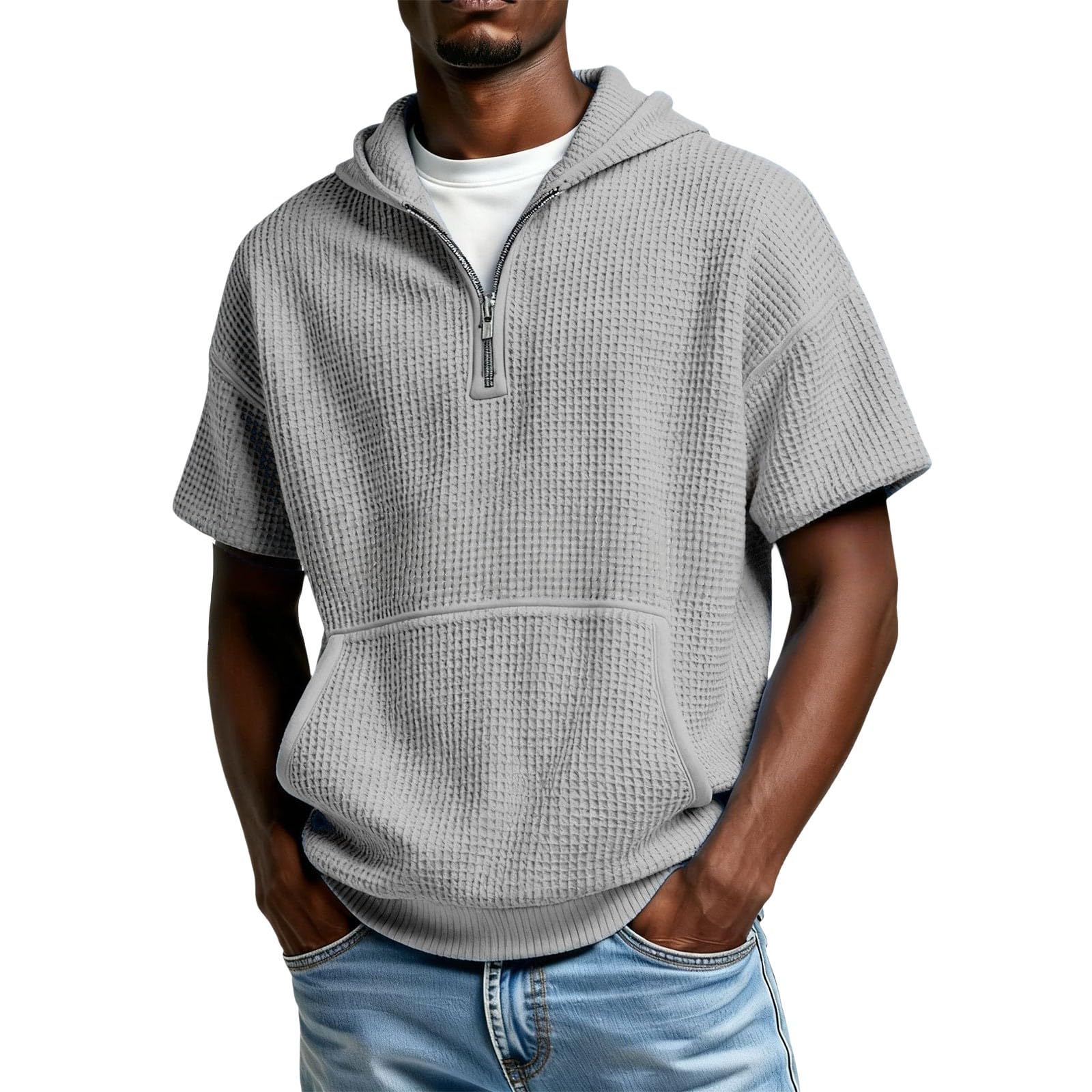 Camisas protección UV para running y deporte exterior en talla grande 8