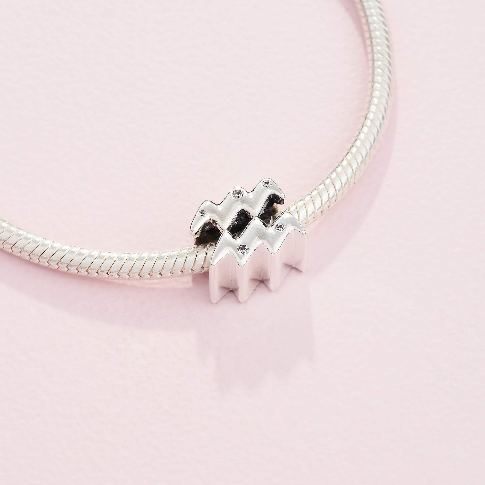 PANDORA Charms znak zodiaku, srebro
