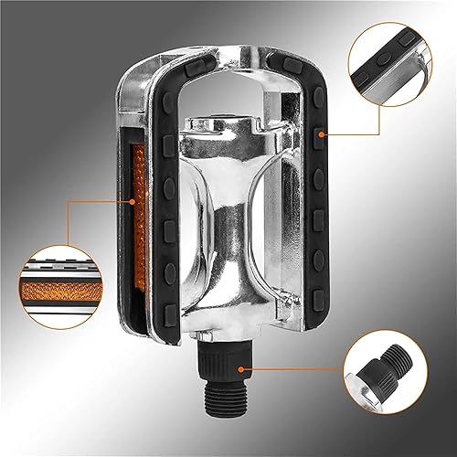 Miniatura 4 de Pedales de bicicleta de montaña, pedales de bicicleta de carretera de montaña MTB Pedales de ciclismo antideslizantes