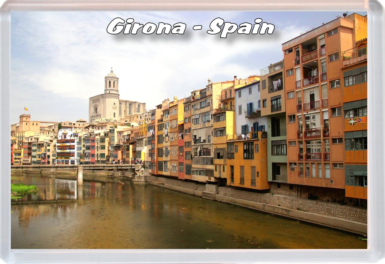 Girona - Costa Brava - Spain - 96 x 67mm Jumbo Fridge Magnet/Magnets BBSFHM661