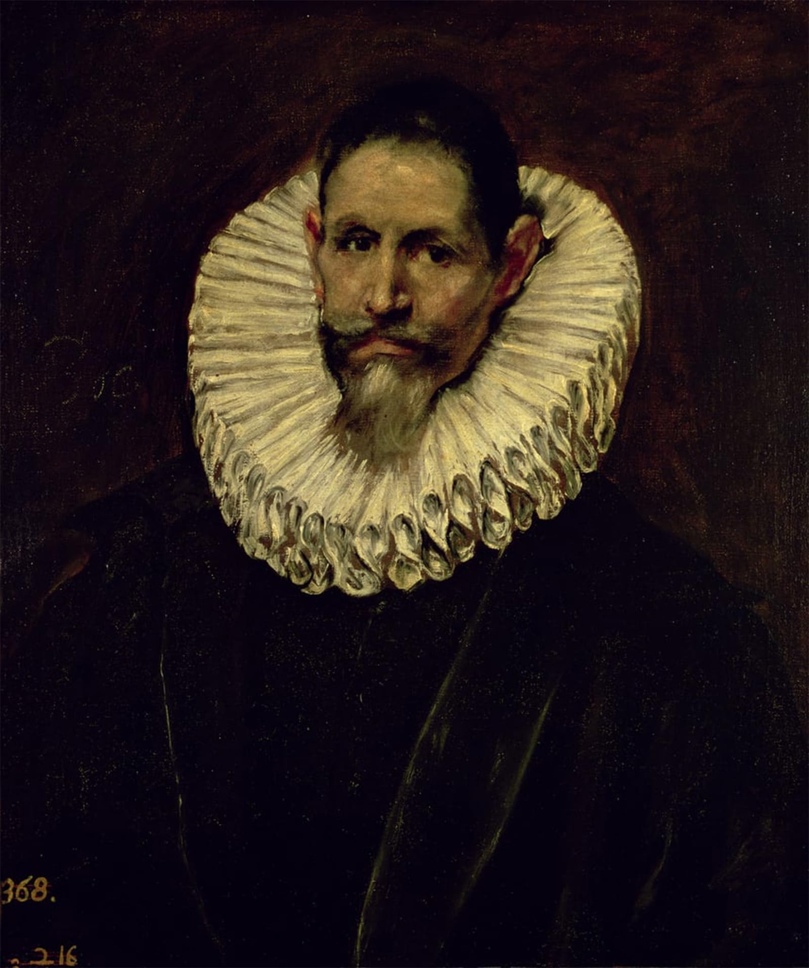 ARTXLXXBN Famous Painting Canvas Artwork Graffiti Print Portrait of Jeronimo De Cevallos by El Greco Portrait Canvas Image for Home Decor 60x90cm