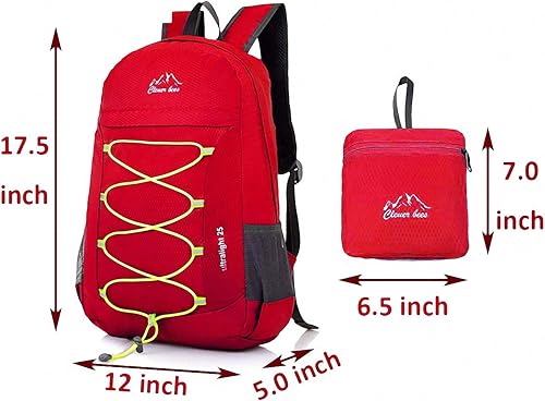 Miniatura 10 de Mochila de senderismo resistente al agua, para exteriores CLEVER BEES