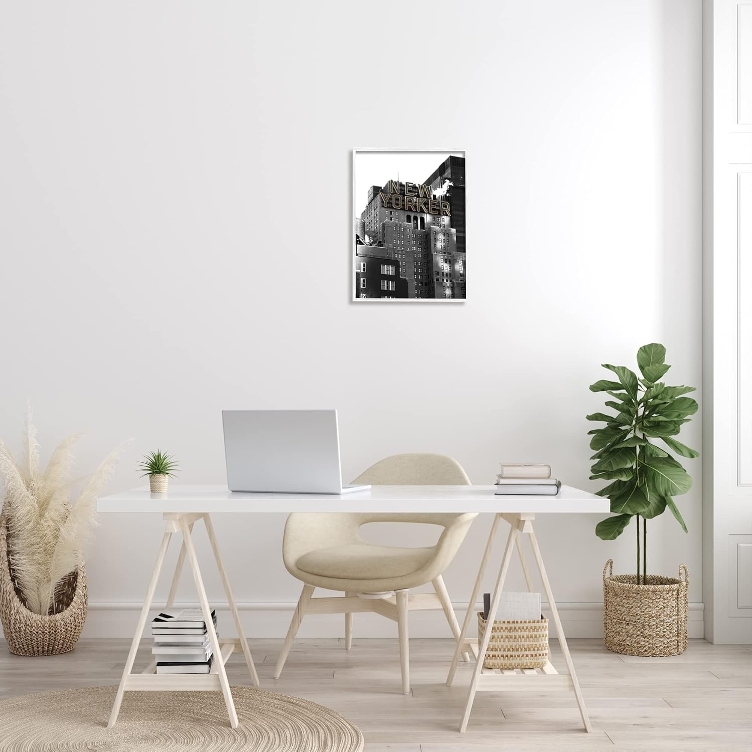 Stupell Industries New York Urban City Building Modern Architecture Photography