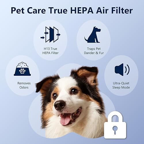 Miniatura 7 de Core P350 Filtro de repuesto para el cuidado de mascotas para purificador de aire LEVOIT Core P350, 3 en 1 nuevo pre de tela fina no tejida, H13