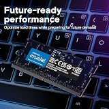 Crucial RAM DDR5 32GB Kit (2x16GB) 4800MHz SODIMM, Memoria para Ordenador Portátil/Laptop, Mini PC, CL40 - CT2K16G48C40S5 - 5