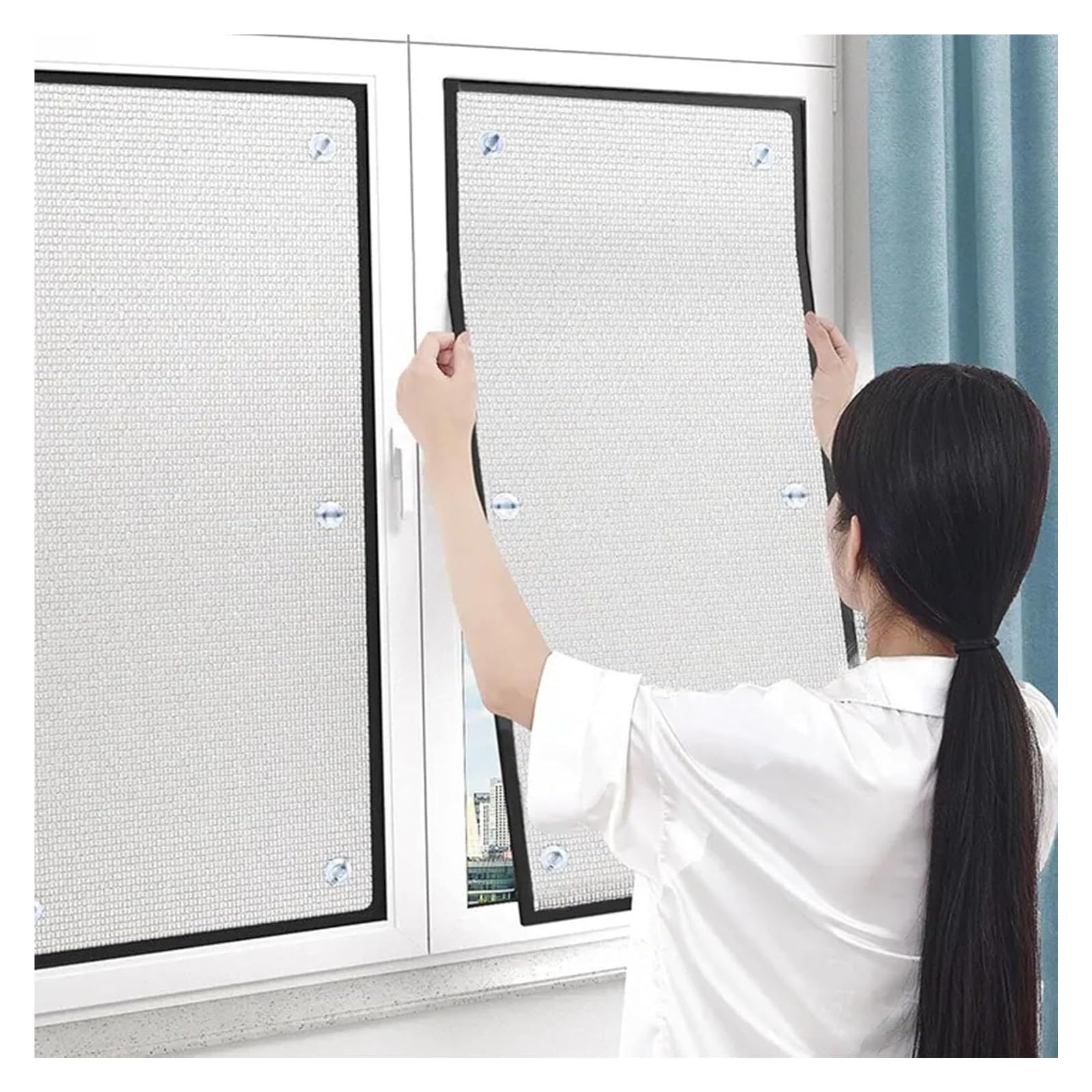 Reflective Window Film， Blackout Window Films, 8mm Insulation Film, Heat Reflective UV Privacy Tint