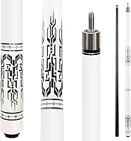 Vista 11 de HomeSeason Fiberglass Pool Cue 58" Professional Pool Stick 12.7mm 4-Layer Tip Low Deflection Cue Stick, 3 * 8/8Joint Pin, Ultra-Smooth, Billiard Cue