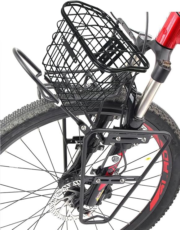 outfun ミニ フロント リア 合金 パニエ ラック 自転車