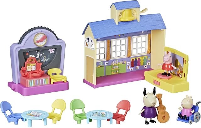 Peppa Pig Peppa's Adventures Peppas Playgroup, Preschool Toy with Language and Sounds, from 3 Years
