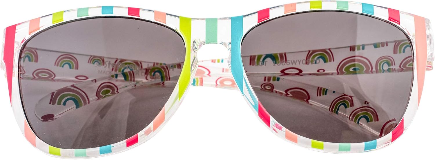 Stephen Joseph, Toddler Sunglasses, Kids Classic Sunglasses for Girls and Boys, Rainbow - Image 3