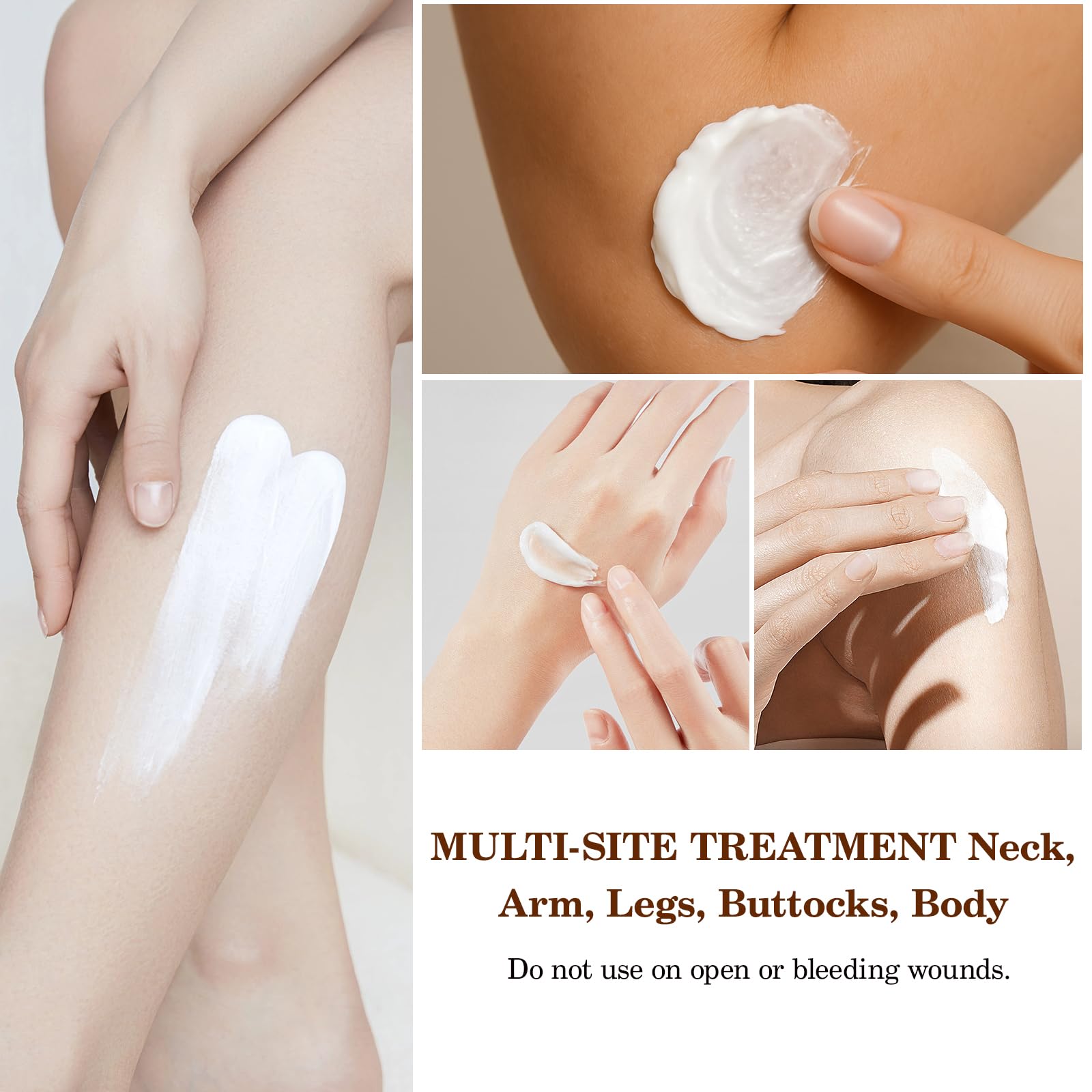 AOPEIBOTO Strawberry Legs Treatment, Skin Smoothing Cream for Chicken Skin Treatment Fades And Eliminates Strawberry Spots - Image 4