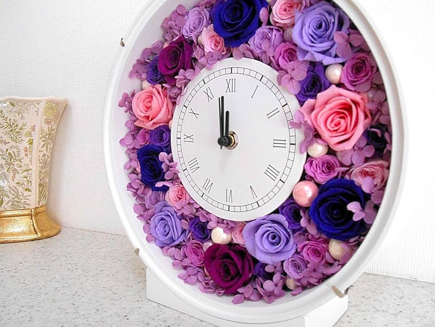 yumi♡様ご確認用♪プリザーブドフラワー花時計 yumi♡様ご確認用♪プリザーブドフラワー花時計 Amazon.co.jp