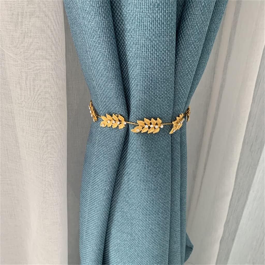 Home Decor Curtain Accessories Curtain Holder Room Accessories Curtain Tie Grid Curtain Buckle Curtain Tie (B One Size)