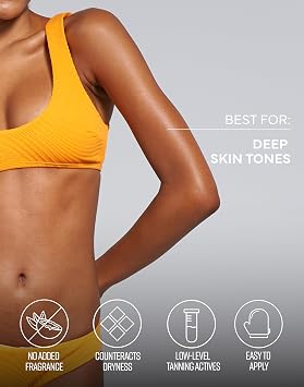 Bondi Sands Technocolor 1-Hour Express Caramel Self-Tanning Foam Easy Application, Streak Free Fake Tan - Fast-Acting Body Tan for Natural-Looking Glow (200ml)
