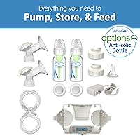 Vista 7 de Dr. Brown's Extractor de leche materna eléctrico doble de flujo personalizado