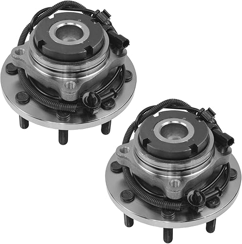 Vista 539 de TRQ Juego de 2 rodamientos y bujes de rueda trasera izquierda y derecha compatible con Ford Expedition 2007-2010 Lincoln Navigator 2007-2010